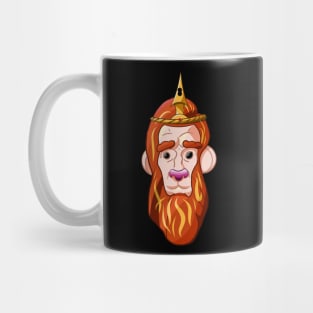 Lion with crown Mug